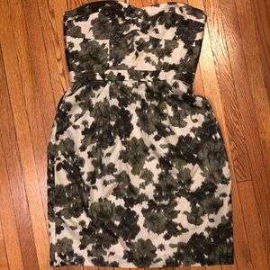J. crew sleeveless silk dress